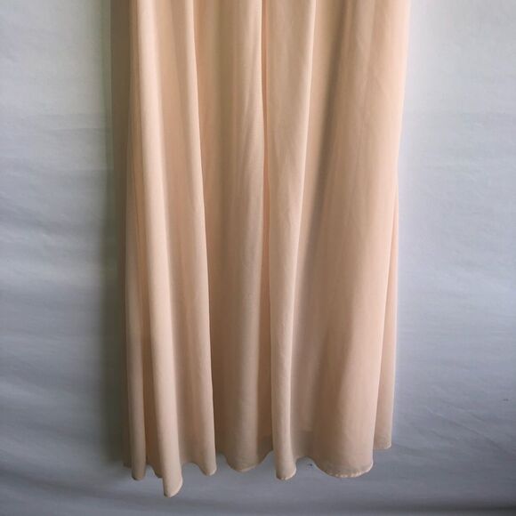 Women's Lulu's Light Pink Long Formal Dress - Picture 10 of 14